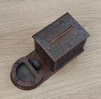 antieke Volkskunsthouder houtsnijwerk asbak, volgnr 46, Ophalen of Verzenden