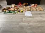 Houten Speelgoed Treinbaan Set, Ophalen of Verzenden, Zo goed als nieuw, Overige typen