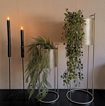 Gouden Plantenpotten Set - Hotel Chique beschikbaar voor biedingen