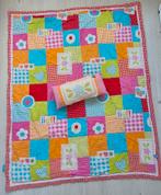 Lief! Lifestyle deken / sprei / quilt
en kussentje, Meisje, Oranje, Ophalen of Verzenden, Deken of Dekbed