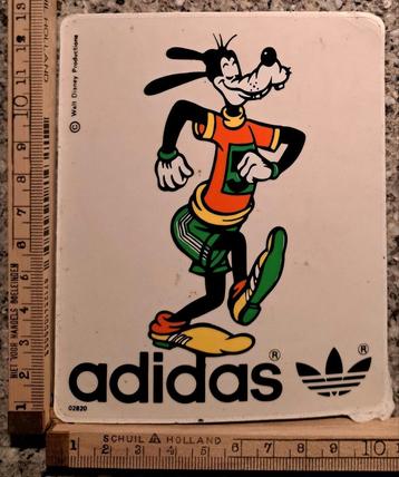 Vintage sticker Goofy hardlopen atletiek Addis logo  beschikbaar voor biedingen
