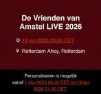 Tickets Vrienden van Amstel Live 19 Januari 2026, Tickets en Kaartjes, Drie personen of meer