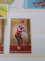 Indonesië Pakistan Samenwerking Postzegel 1990, Ophalen of Verzenden, Na 1940, Gestempeld
