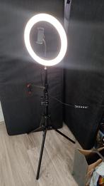 Ring lamp op statief multicolor, Ophalen of Verzenden, Zo goed als nieuw, Lamp of Flitsset