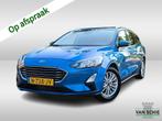 Ford FOCUS Wagon 1.0 EcoBoost Titanium X Business (126 PK) 1, Auto's, Ford, Stof, Gebruikt, Blauw, Origineel Nederlands