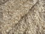 Vintage 'schapenwollen' bedsprei, Gebruikt, Wit, Tweepersoons, Ophalen of Verzenden