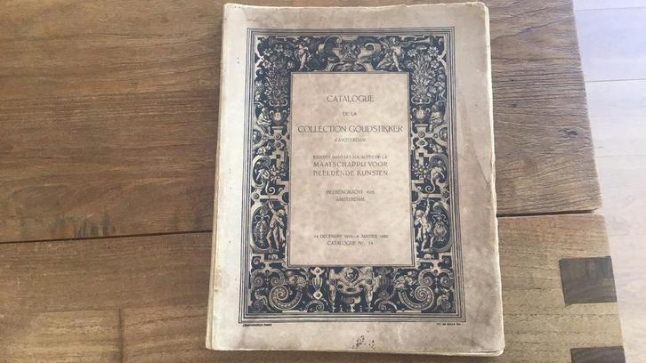 Catalogue de la collection Goudstikker 1920, Boeken, Catalogussen en Folders, Zo goed als nieuw, Catalogus, Ophalen of Verzenden