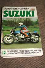 Suzuki GS 850, GS 1000 GT technisch handboek, werkplaatsboek, Gelezen, Ophalen of Verzenden, Merk of Model