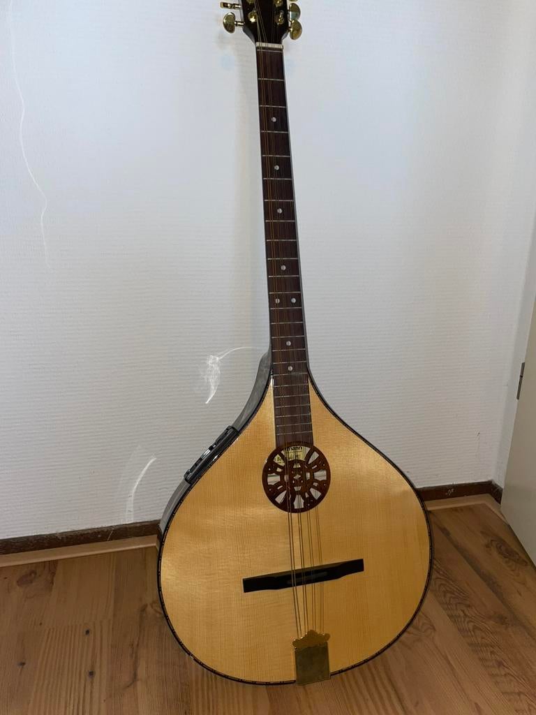 Thomann Irish Bouzouki met preamp en hardcase, Ophalen of Verzenden, Zo goed als nieuw, Luit, Saz of Bouzouki