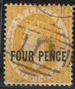 St. Lucia Michel nr. 14 A Gebruikt, Postzegels en Munten, Postzegels | Amerika, Verzenden, Noord-Amerika, Gestempeld