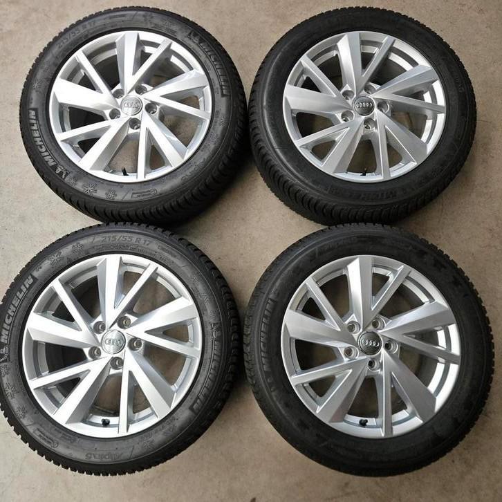 Originele Audi Q2 Winterbanden Michelin Nieuwstaat 8,5 mm, Auto-onderdelen, Banden en Velgen, Banden en Velgen, Winterbanden, 17 inch