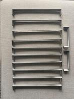 RVS keuken handgrepen IKEA (5x 346 mm & 2x 154 mm), Minder dan 50 cm, Gebruikt, Overige kleuren, Ophalen of Verzenden