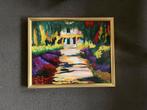 Claude Monet Garden Path replica, Antiek en Kunst, Kunst | Schilderijen | Klassiek, Ophalen of Verzenden