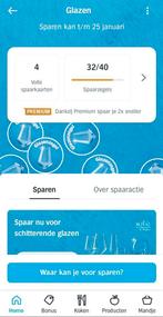 Albert Heijn zegels kristallen glazen, Ophalen of Verzenden, Winkel, Super of Benzinepomp, Volle spaarkaart