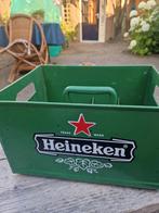 Zeer mooi originele groene Heineken kratje IZGST, Ophalen of Verzenden, Zo goed als nieuw, Heineken