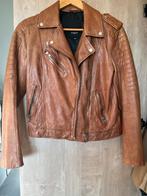 Mooie leren damesjas, Maat 38/40 (M), Bruin, Ophalen of Verzenden, Zo goed als nieuw