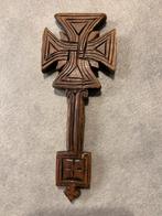Ethiopisch Handkruis van hout, Antiek en Kunst, Antiek | Religie, Ophalen