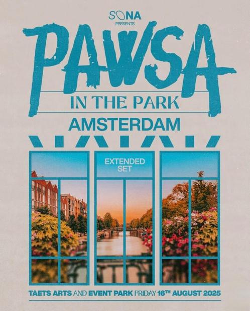 Pawsa In The Park Amsterdam, Tickets en Kaartjes, Evenementen en Festivals, Eén persoon