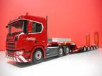WSI SCANIA R CR20N 6X4 NOOTEBOOM 02-3028, Hobby en Vrije tijd, Ophalen of Verzenden, Nieuw, Bus of Vrachtwagen, Wsi