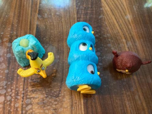 Angry birds poppetjes 3 stuks mcdonalds happy meal set!, Verzamelen, Poppetjes en Figuurtjes, Zo goed als nieuw, Ophalen of Verzenden