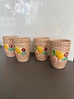 Japanse drinkbekers sap oud 4 stuks, Antiek en Kunst, Antiek | Keramiek en Aardewerk, Ophalen of Verzenden