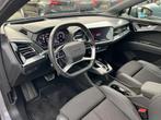 Audi Q4 Sportback e-tron 45 quattro Advanced edition 77 kWh, Auto's, Audi, Automaat, Stof, Gebruikt, Zwart