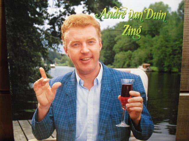 Andre van Duin "Zing" LP, Ophalen of Verzenden, Gebruikt, 12 inch, Levenslied of Smartlap