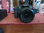 Sony camera DSRL A100 met meerdere toebehoren, Ophalen, Spiegelreflex, 10 Megapixel, Zo goed als nieuw
