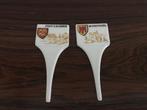 Set van 2 kaasprikkers kaas prikkers porselein, Ophalen of Verzenden
