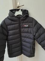 Jongens jas zwart maat 140 ,Fila merk., Ophalen of Verzenden, Zo goed als nieuw, Overige maten, Zwart