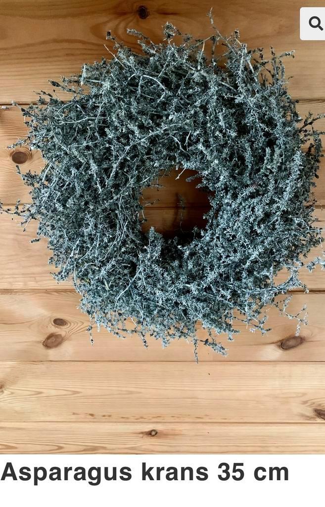 Asparagus krans nieuw en de laatste!, Huis en Inrichting, Woonaccessoires | Kransen, Nieuw, Ophalen of Verzenden