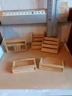 Set rekjes pph, Verzenden, Zo goed als nieuw, Poppenhuis