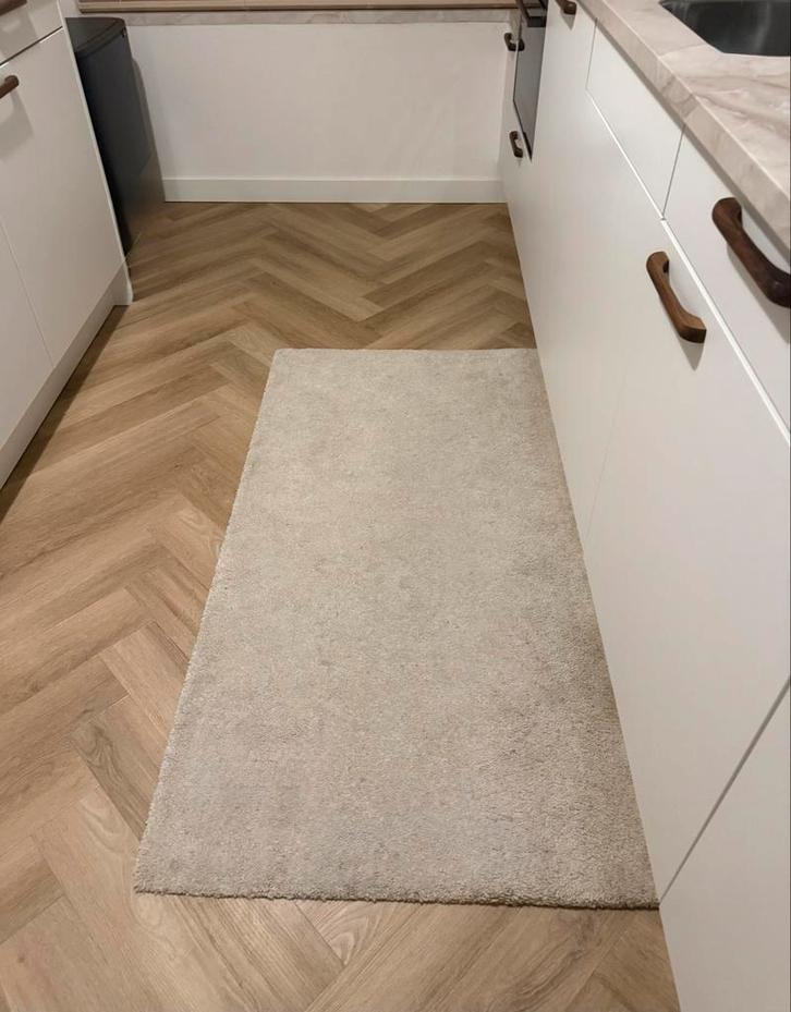 Vloerkleed 80x150 Beige Laagpolig Beige 2 stuks., Huis en Inrichting, Stoffering | Tapijten en Kleden, 50 tot 100 cm, 100 tot 150 cm