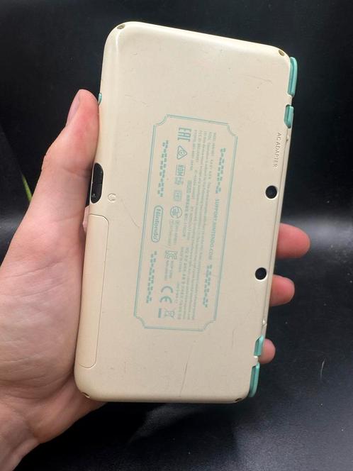 Nintendo 2DS XL animal crossing editie, Spelcomputers en Games, Spelcomputers | Nintendo 2DS en 3DS, Gebruikt, Ophalen of Verzenden
