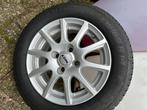 Winterbanden met velgen. Wielsloten, Ophalen, 14 inch, Gebruikt, 175 mm
