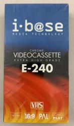 VHS Chrome Video Cassette i-Base E240 4 uur Nieuw in Folie