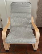Kinder relaxfauteuil IKEA Poäng – grijs, zeer goede staat, Ophalen, Zo goed als nieuw, Stoel(en)