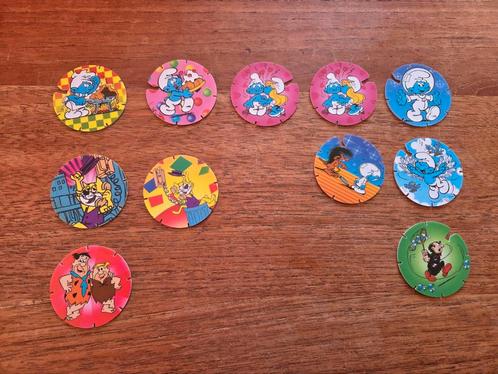 Jam caps - Smurfen, Top Cat en Fred & Barney, Verzamelen, Flippo's, Losse flippo's, Ophalen of Verzenden