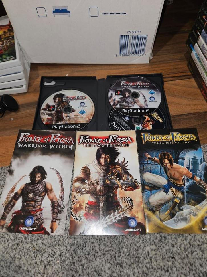 Prince of Persia Trilogy PS2, Spelcomputers en Games, Games | Sony PlayStation 2, Zo goed als nieuw, Avontuur en Actie, 1 speler