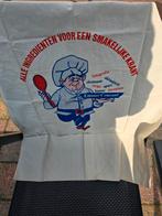 Vintage Schort Emmer Courant, Ophalen of Verzenden, Gebruikt, Overige kleuren, Schort