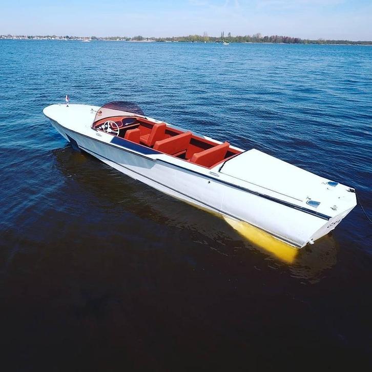 Volga draagvleugelboot hydrofoil Aluminium INCL  BTW, Watersport en Boten, Speedboten, Zo goed als nieuw, 6 meter of meer, Benzine