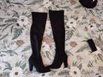 Hoge Suède Overknee Laarzen, Kleding | Dames, Schoenen, Hoge laarzen, Zwart, Ophalen of Verzenden, Zo goed als nieuw