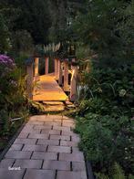 Tuinverlichting, Tuinlampen eiken, Tuin en Terras, Buitenverlichting, Minder dan 50 watt, Staande lamp, Nieuw, Ophalen of Verzenden