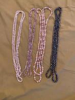 sierraden vier stuks, Gebruikt, Ophalen of Verzenden, Steen of Mineraal, Roze