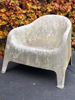 3x witte buiten stoel - samen 20,-, Ophalen, Gebruikt, Plastic