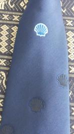 Shell Marine Service stropdas met golven en logo midden, Ophalen of Verzenden, Nieuw, Gebruiksvoorwerp