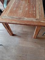 Teak houten eettafel 100x200 cm, Huis en Inrichting, Tafels | Eettafels, Ophalen, Teakhout, 50 tot 100 cm, Vijf personen of meer