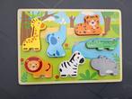Kinder puzzels, Ophalen of Verzenden, Gebruikt, 6 maanden tot 2 jaar, Van hout
