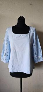 blauw top van Anne Fontaine maat 48 (27725), Kleding | Dames, Ophalen of Verzenden, Blauw, Shirt of Top