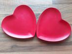 Leuke hartvormige decoratie bordjes!, Gebruikt, Ophalen of Verzenden
